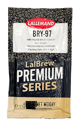 Miniatura 5 de LalBrew Premium Series American West Coast Ale Levadura BRY-97 para elaboración casera 0.39 oz