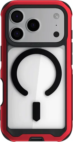 Miniatura 19 de Ghostek Atomic Slim - Funda protectora para iPhone 15 Pro Max, compatible con accesorios MagSafe, marco de metal de aluminio, funda de teléfono