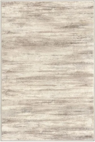 Miniatura 8 de KOZYFLY - Alfombra abstracta moderna para entrada, alfombra lavable para la cocina, 2 x 3 pies, antideslizante y suave, imitación de lana con gris