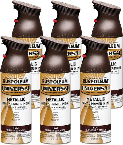 Miniatura 92 de Rust-Oleum 245197 Pintura en aerosol universal para todas las superficies, 12 onzas, negro satinado