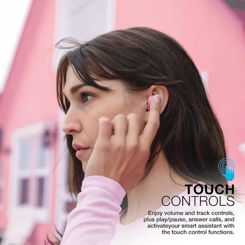 Miniatura 77 de JLab Go Air Pop+ Auriculares Verdaderamente Inalámbricos, Auriculares Intraaurales, Auriculares Bluetooth, 35H de Tiempo de Reproducción, Menta