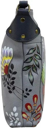 Miniatura 3 de Anna by Anuschka Bolso convertible de cuero genuino pintado a mano para mujer