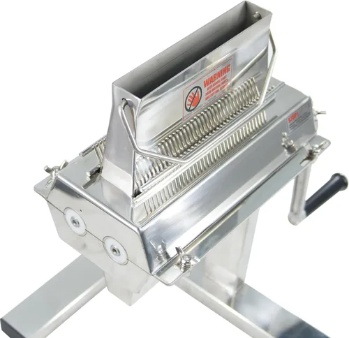 Miniatura 4 de Hakka - Ablandador de carne comercial, máquina ablandadora manual de carne, acero inoxidable, 7 pulgadas de ancho, 37 cuchillas, herramienta