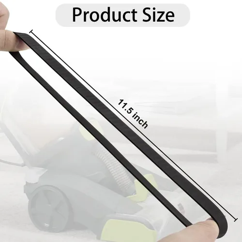 Miniatura 7 de 2 correas de repuesto 440005536 para aspiradora Hoover Dual Power Max para aspiradoras de alfombras, compatibles con los modelos Hoover FH51000