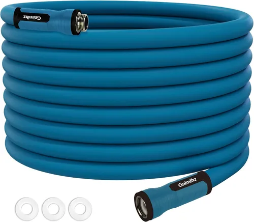 Miniatura 3 de Manguera de jardín de 3 pies, hecha de TPE (mejor que el PVC), manguera de agua ligera pero duradera con accesorios giratorios ergonómicos