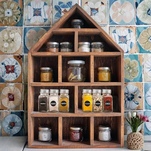 Miniatura 7 de RoyalHouse 24 frascos de vidrio para especias, recipientes cuadrados vacíos de 4 onzas con etiquetas de especias y tapas de metal herméticas