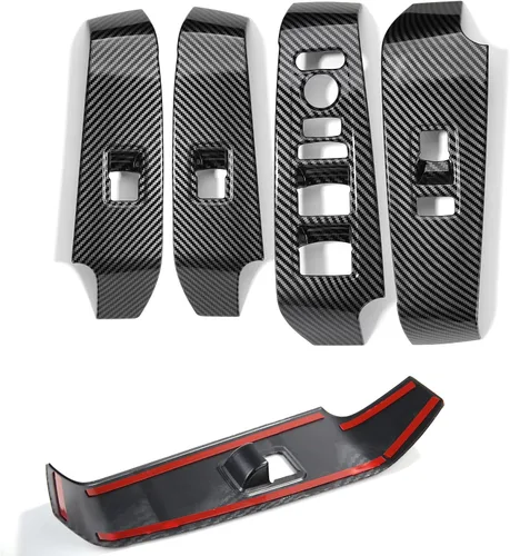Miniatura 7 de CKE 4 piezas compatibles con Honda Civic 2026 2025 2024 2023 2022 Accesorios para reposabrazos de puerta de automóvil, ventana de automóvil, panel