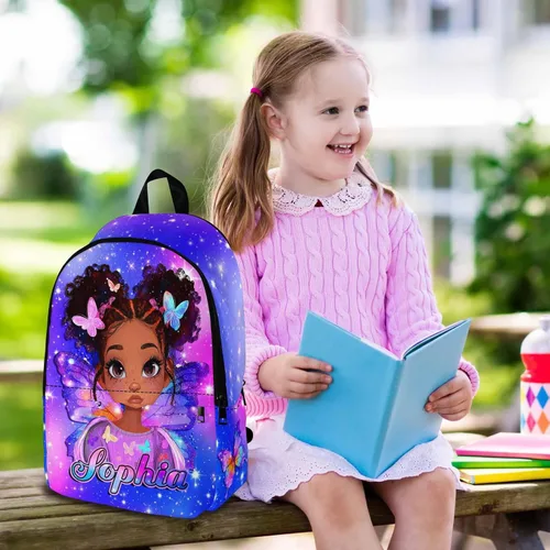 Miniatura 87 de Texto personalizado Elefante desgaste gafas mochila mochila mochila casual Daypack bolsa para mamá niñas, color86-4, Mochilas Daypack