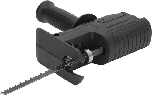 Miniatura 2 de Accesorio de sierra eléctrica para taladro – Kit adaptador de sierra recíproca con cuchillas para cortar madera, plástico, metal y tuberías