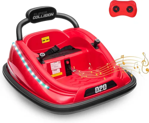 Miniatura 10 de Tren de paseo para niños de 12 V con licencia de CHUGGINGTON, auto de juguete de 2 plazas sin rieles con asiento ajustable, silbato de tren, faro