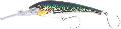 Miniatura 43 de Nomad Design DTX Minnow con sistema patentado Autotune - Acción de natación de pez cebo envejecido, BKK Diablo Caballa Rosa Caliente