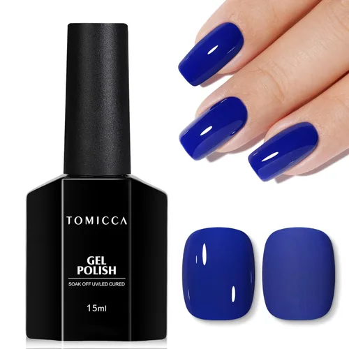 Miniatura 24 de TOMICCA Capa superior de gel mate, 0.5 onzas líquidas, acabado mate para esmalte de uñas de gel, remojar LED UV para curar de larga duración