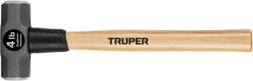 Miniatura 6 de Truper 33186 - Martillo de mano de 6 libras, mango de nogal, 16 pulgadas