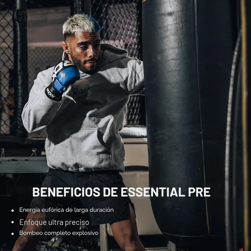 Miniatura 5 de RAW Nutrition - Essential Pre - Fórmula de pre-entrenamiento de Chris Bumstead, polvos de nutrición deportiva para preentrenamiento Bebida