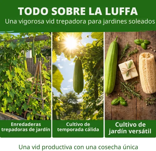 Miniatura 5 de HOME GROWN Luffa Seeds - 40 semillas de calabaza de lufa sin OMG para plantar, alta germinación, cultiva tus propias esponjas de baño naturales