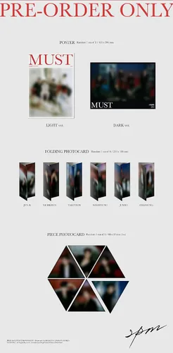 Miniatura 6 de JYP Ent 2PM - Must (Vol.7) Álbum (versión aleatoria) (VDCD6855)