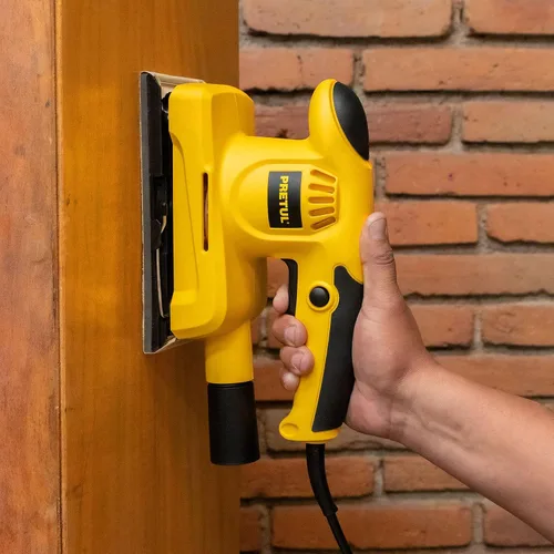 Miniatura 9 de Lijadora orbital, tercera hoja 150 W, Pretul