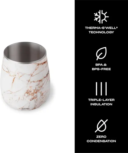 Miniatura 4 de S'well - Jarra para vaso de vino Calacatta Oro