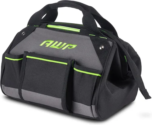 Miniatura 14 de Bolsas de herramientas AWP, bolsa de herramientas premium, negra, bolsa de herramientas duradera, para profesionales y contratistas