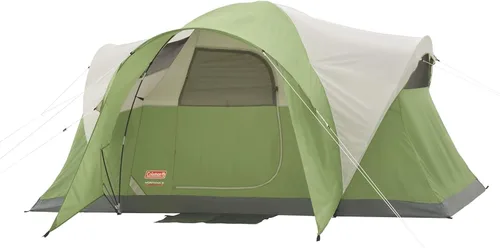 Carpa de camping Coleman Montana, tienda de 6/8 personas para la familia con sobretecho incluido, bolsa de transporte y amplio interior, se adapta a
