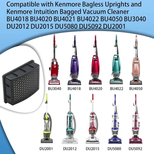 Miniatura 2 de Paquete de 2 filtros HEPA K3010 compatibles con montantes sin bolsa Kenmore y aspiradora Kenmore Intuition BU4018 BU4020 BU4021 BU4022 BU4050 BU3040