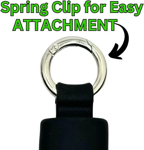 Miniatura 8 de Lighter Holder for J6 BIC Lighters. Keychain Lighter Case. Silicone Keychain case has a Spring Clip Attached to Easily Secure to Any Bag, Key Ring