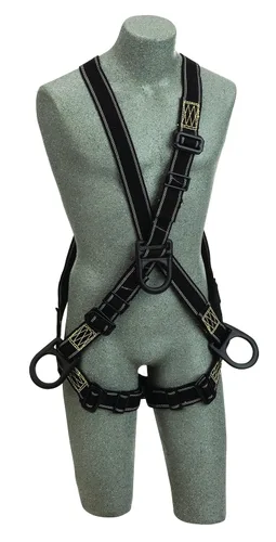 3M DBI-SALA Delta 1110940 Arc Flash Nomex/Kevlar Arnés de cuerpo completo, parte trasera, delanteros, anillos en D laterales, herrajes recubiertos