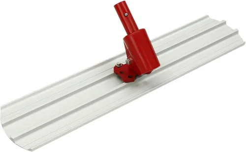 Miniatura 11 de Bull Herramientas de flotador de hormigón 35 x 8 "Red Round End Titanio-magnesio Aleación Hand Float Machine Concrete Cement Surface Smoothing Tool