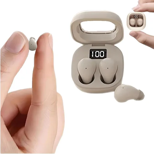Miniatura 10 de Invisible Mini Wireless Bluetooth Earbuds - Ultra Compact Discreet Design, Comfort Fit for Small Ears, Side Sleep & Work Compatible