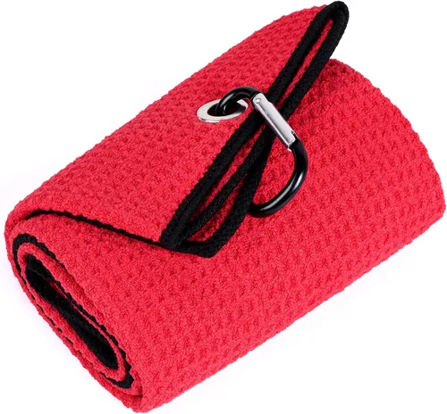 Miniatura 26 de Mile High Life Premium Waffle-Weave Golf Towel 16" X 24" Extra Absorbent & Quick-Dry Ultra-Soft Microfiber Carabiner Clip Multi
