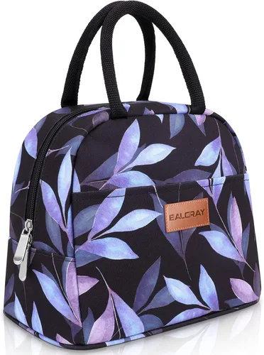 Miniatura 28 de BALORAY Bolsa de almuerzo para mujeres y hombres, lonchera aislada para adultos, bolsa de almuerzo reutilizable para el trabajo, picnic o viajes