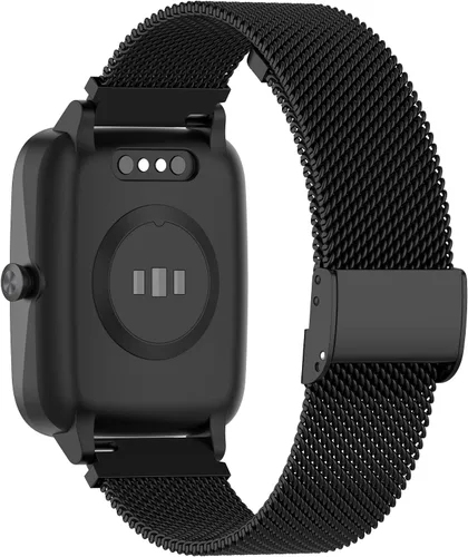 Miniatura 2 de FitTurn Correa delgada compatible con Cubitt CT2/CT2S SmartWatch, correa de reloj ajustable de malla de acero inoxidable, correa de repuesto