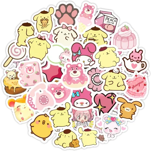 Miniatura 47 de BulbaCraft Pegatinas Punk Rock - Pegatinas de Banda para Adultos, Adhesivos Autoadhesivos e Impermeables, Pegatinas Punk Rock para Laptops