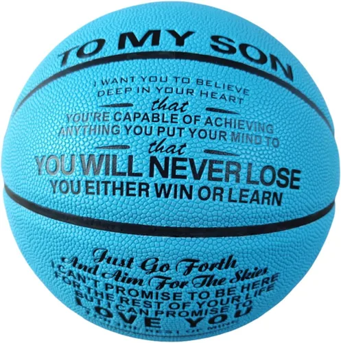 Miniatura 10 de Balón de Baloncesto Grabado para Interior y Exterior para Hijo, Nieto, Hija - Regalo Personalizado de Baloncesto, Regalo de Navidad y Cumpleaños
