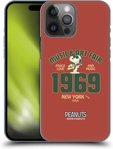 Miniatura 9 de Head Case Designs Funda rígida con licencia oficial de Peanuts Snoopy Woodstock Far Out Woodstock 50th compatible con Apple iPhone 15 Plus