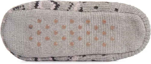 Miniatura 3 de Laura Ashley Fair Isle - Calcetines mullidos para mujer con agarres, antideslizantes, cálidos, acogedores, para interiores
