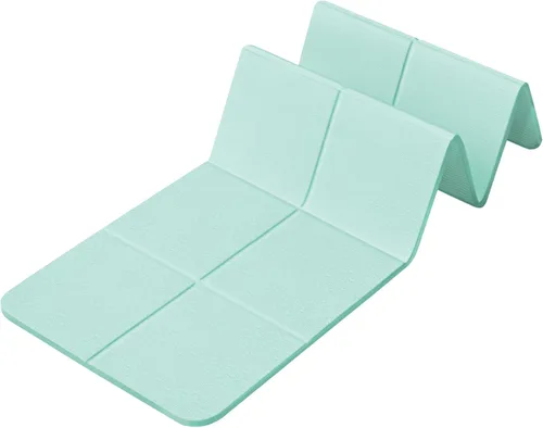 Miniatura 11 de Foldable Yoga Mat for Travel 72"x 32"x 0.32"Inch, 8mm Thick Folding Exercise Mat, Outdoor Non-slip Pilates Mat for Women & Men, Wide Yoga Mat