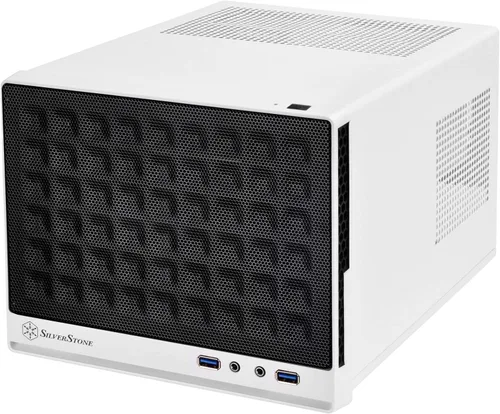 Miniatura 15 de SilverStone Technology Ultra Compact Mini-ITX - Carcasa para computadora con panel frontal de malla, color negro (SST-SG13B-USA)