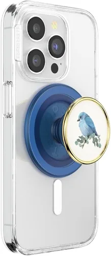 Miniatura 22 de PopSockets Agarre para teléfono con soporte magnético, parte superior intercambiable, sujeción segura para fundas MagSafe de iPhone, agarre