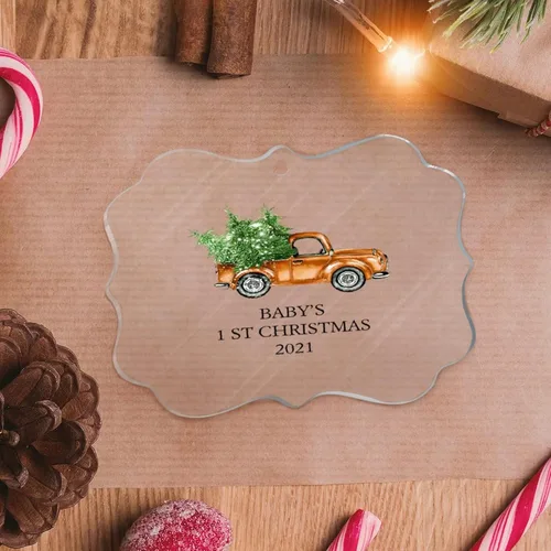 Miniatura 25 de Adornos de copo de nieve personalizados para la familia, con texto en inglés "Have You Hugged A Massage Therapeut", adornos navideños tropicales