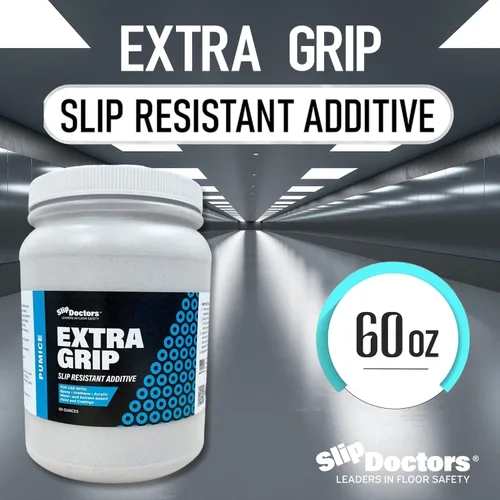 Miniatura 2 de Slip Doctors Aditivo de pintura antideslizante para pintura epoxi de color, uretano y acrílica. Aditivo de arena antideslizante de agarre extra que