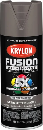 Miniatura 51 de Krylon Fusion - Pintura en aerosol adhesiva todo en uno para uso en interiores y exteriores, 12 onzas, aluminio Icy Grape