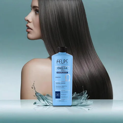 Miniatura 2 de Felps Profesional Omega - Sellado térmico y cero nanoplastia única - sin formalina - enderezar y alisar el cabello tratamiento - aminoácidos tenino