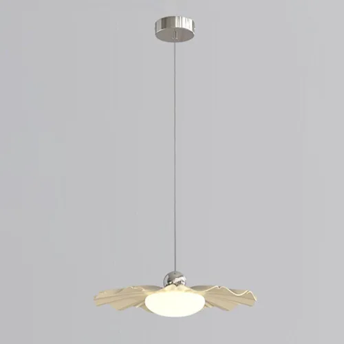 Lámpara colgante de estilo francés, lámpara colgante de acrílico en forma de flor, tres colores, atenuación, lámpara de techo para cocina, isla,
