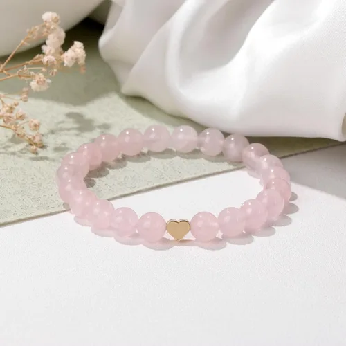 Miniatura 4 de GolbalJew Pulsera curativa para mujer, pulseras de cuentas de ansiedad, joyería de piedra curativa, pulsera de cristal para aliviar el estrés