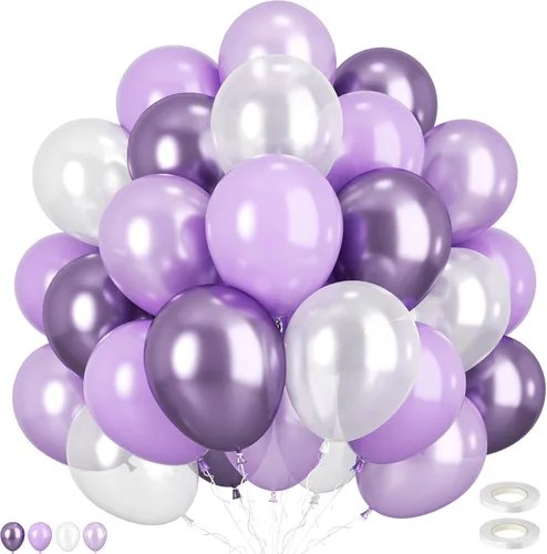 Miniatura 16 de Globos de animales, 60 globos de fiesta de 12 pulgadas, color verde y marrón crema, globos estampados de guepardo de animales para decoración