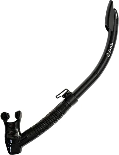 Miniatura 8 de EVO Snorkel semi seco de vapor - Equipo de snorkel - Snorkel para máscara de snorkel - Equipo de snorkel - Snorkel de buceo Negro