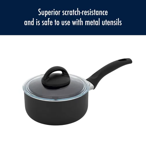 Miniatura 5 de Henckels Everlift - Juego de utensilios de cocina antiadherentes de 10 piezas, fabricado en Italia, revestimiento duradero de 3 capas, aluminio