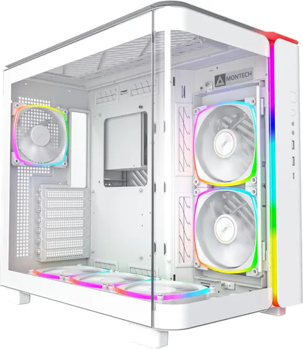 Miniatura 11 de Montech King 95 PRO - Carcasa de PC Gaming ATX de media torre de doble cámara, alto flujo de aire, paneles sin herramientas, frente curva de vidrio