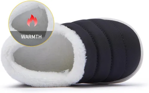 Miniatura 4 de BMCiTYBM Zapatos de bebé niño niña bebé zapatillas de invierno cálido antideslizante primeros caminantes 6-24 meses